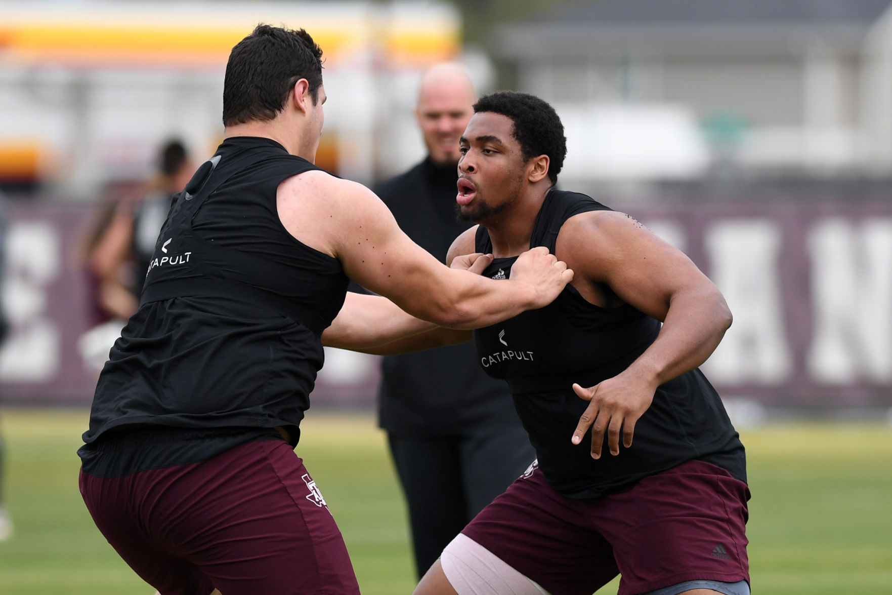 Texas A&M spring football drills